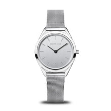 Load image into Gallery viewer, Bering Ultra Slim Polished Silver Watch