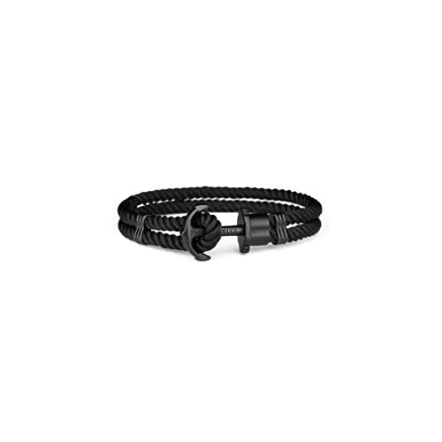 Paul Hewitt Phrep Nylon Black / Black Bracelet - XL