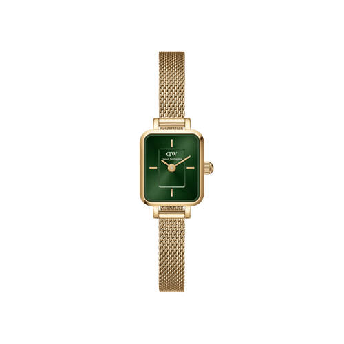 Daniel Wellington Quadro Mini Evergold Emerald Watch