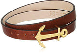 Paul Hewitt North Bound Gold / Brown Bracelet - M