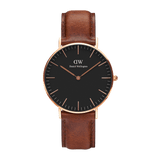 Daniel Wellington Classic 40 St Mawes Rose Gold & Black Watch