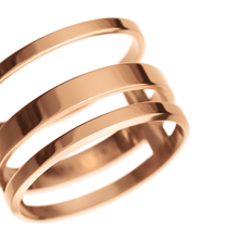 Load image into Gallery viewer, Daniel Wellington Elan Triad Ring Rose Gold