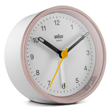 Load image into Gallery viewer, Braun Classic Analogue Alarm Clock Pink