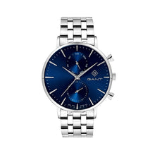 Load image into Gallery viewer, Gant Park Hill Day-Date II Blue Dial Silver Bracelet