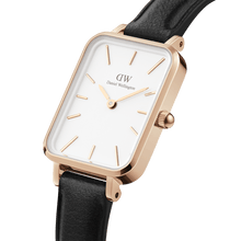 Load image into Gallery viewer, Daniel Wellington Quadro 20X26 Pressed Sheffield Rose Gold &amp; White Watch