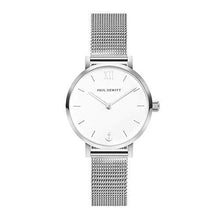 Load image into Gallery viewer, Paul Hewitt Modest White Sand Silver Mesh Watch