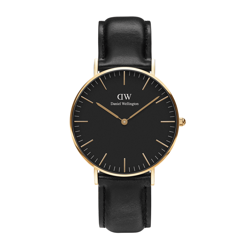 Daniel Wellington Classic 40 Sheffield Gold & White Watch