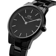 Load image into Gallery viewer, Daniel Wellington Iconic Link Ceramic 32 Black Watch