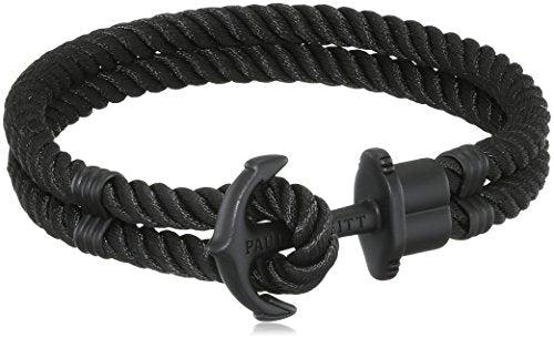 Paul Hewitt Phrep Nylon Black / Black Bracelet - L