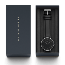 Load image into Gallery viewer, Daniel Wellington Classic 40 Sheffield Silver &amp; Black Watch