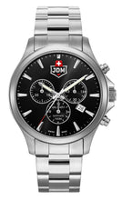 Load image into Gallery viewer, JDM Military Alpha Chrono Silver Watch