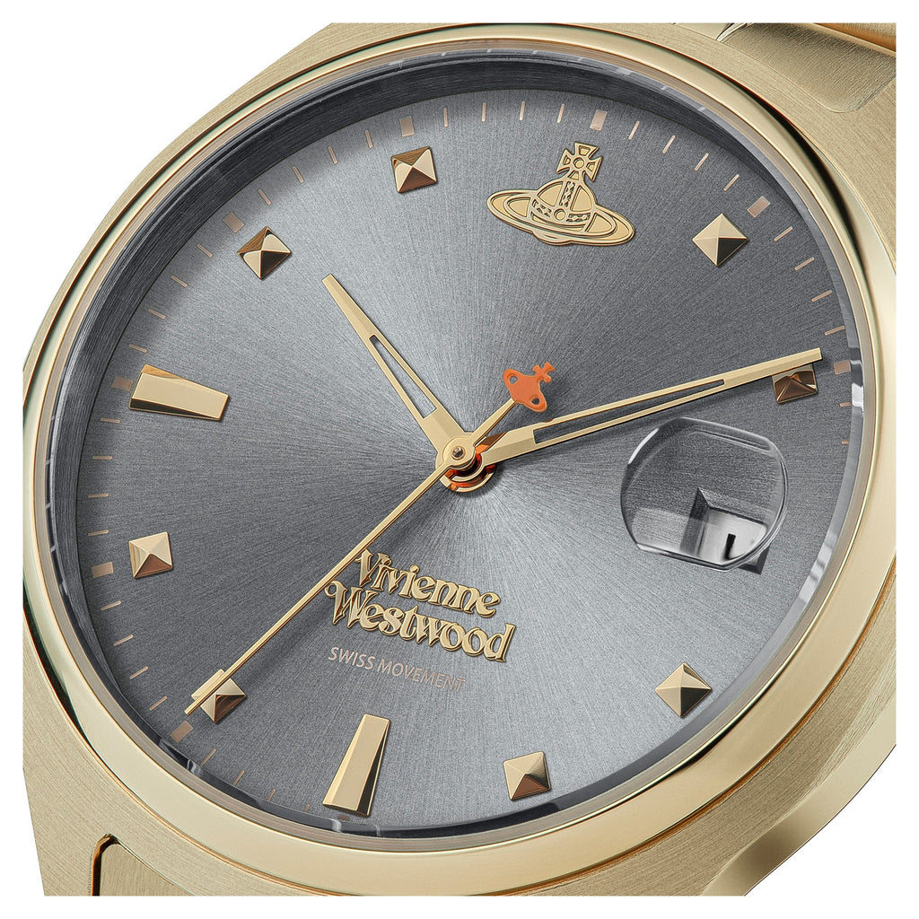 Vivienne Westwood Camberwell Watch Grey Gold