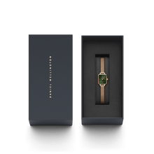 Load image into Gallery viewer, Daniel Wellington Quadro Mini Melrose Emerald Watch