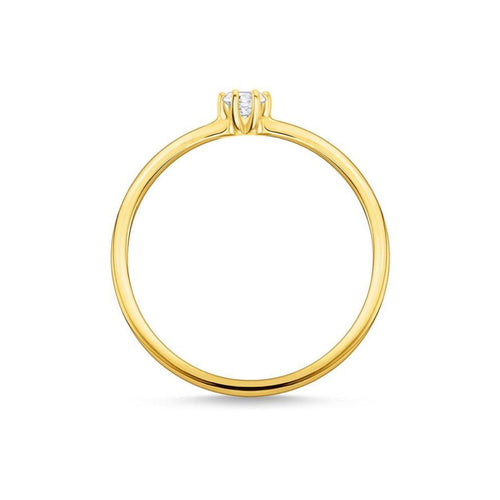 Thomas Sabo Ring White Stone