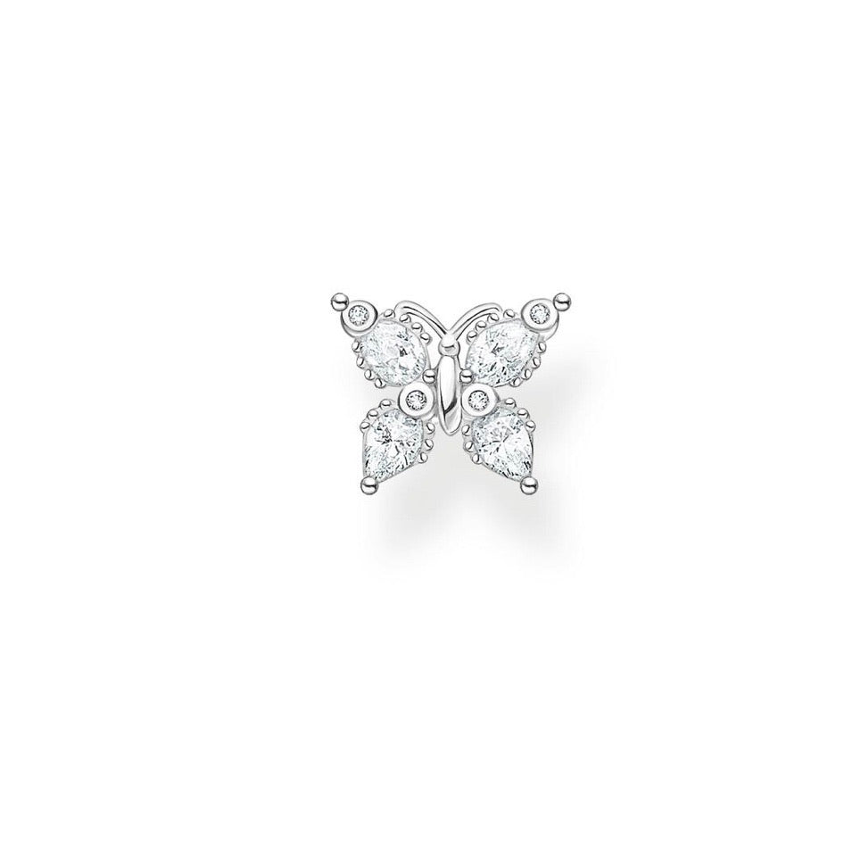 Thomas Sabo Single Ear Stud Butterfly Silver