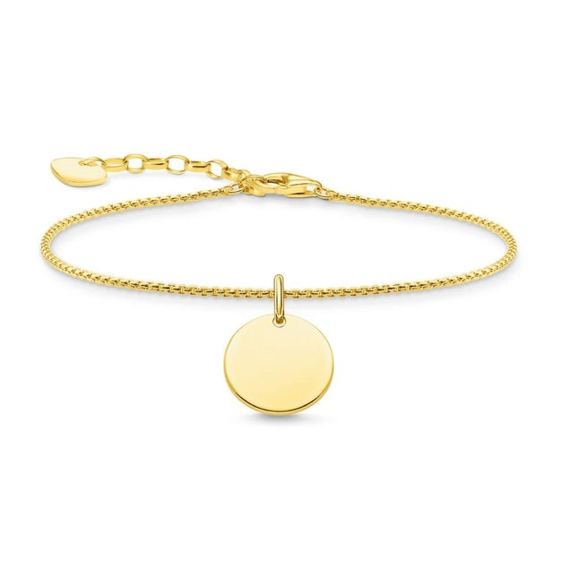 Thomas Sabo Bracelet disc gold