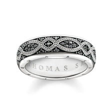 Load image into Gallery viewer, Thomas Sabo Love Knot Ring TR2087B