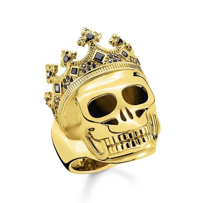 Thomas Sabo Ring Skull Gold