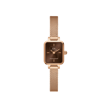 Load image into Gallery viewer, Daniel Wellington Quadro Mini Melrose Amber Watch