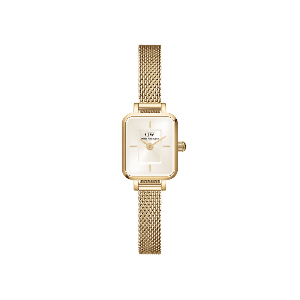 Daniel Wellington Quadro Mini Evergold Champagne Watch