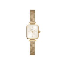 Load image into Gallery viewer, Daniel Wellington Quadro Mini Evergold Champagne Watch