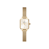 Daniel Wellington Quadro Mini Evergold Champagne Watch