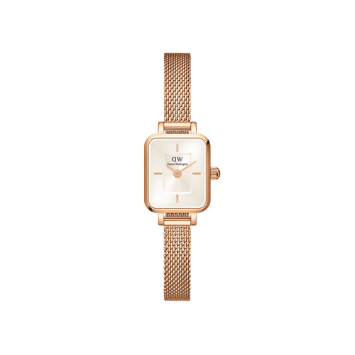 Daniel Wellington Quadro Mini Melrose Champagne Watch