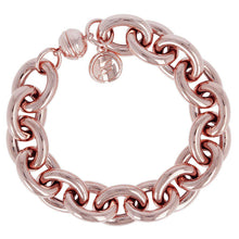 Load image into Gallery viewer, Bronzallure Magnetic Rolo Link Bracelet