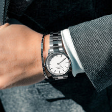 Load image into Gallery viewer, Daniel Wellington Iconic Link 36 Silver &amp; White Watch