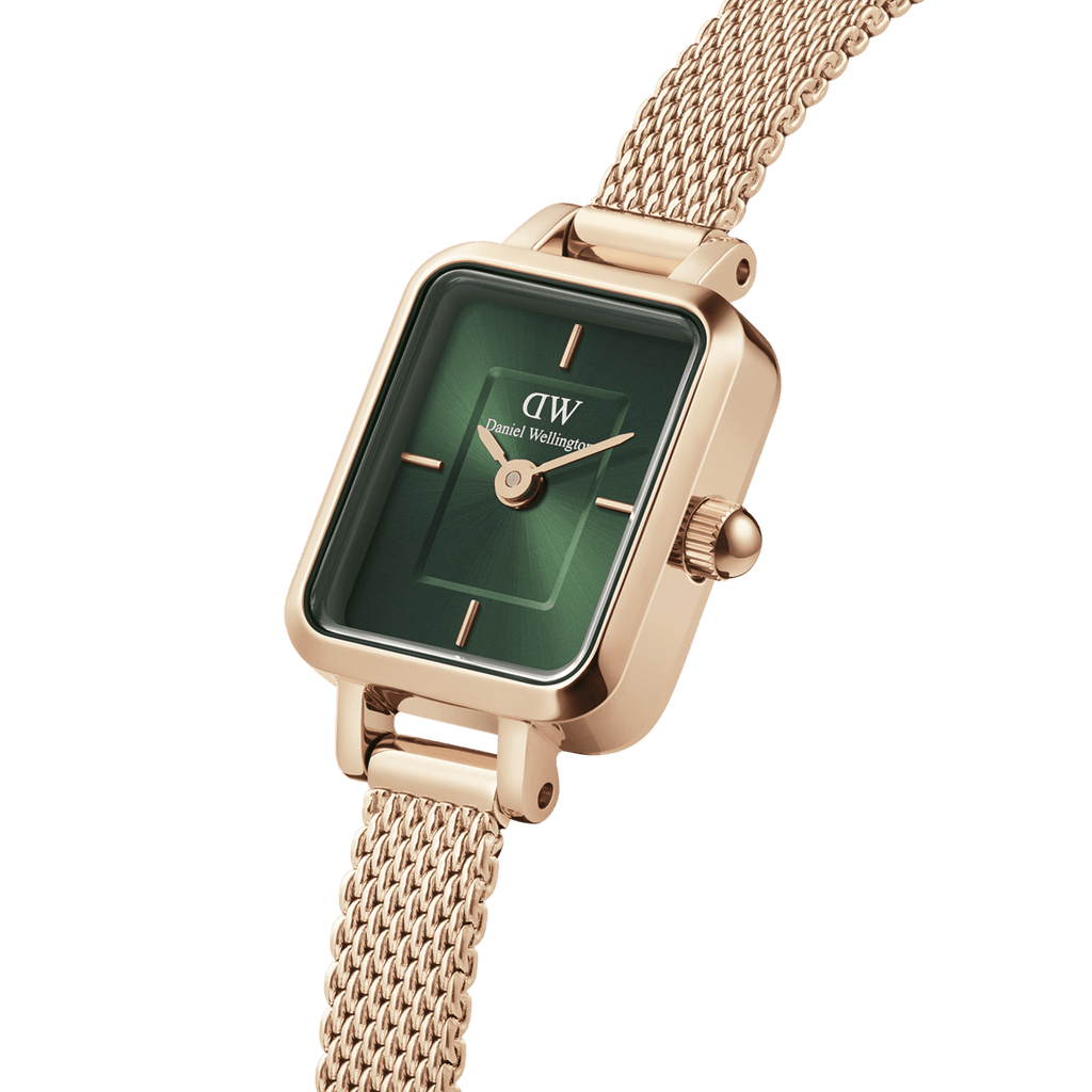 Daniel Wellington Quadro Mini Melrose Emerald Watch