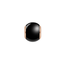 Load image into Gallery viewer, Daniel Wellington Black Orb Charm Rose Gold