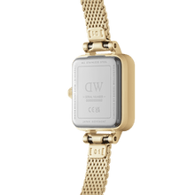 Load image into Gallery viewer, Daniel Wellington Quadro Mini Evergold Onyx Watch