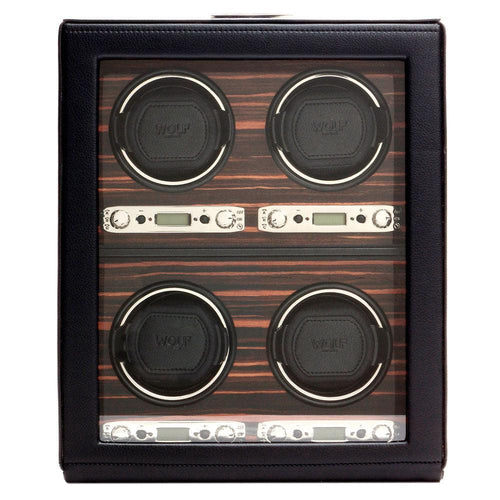 Wolf Roadster 4 Piece Winder Black
