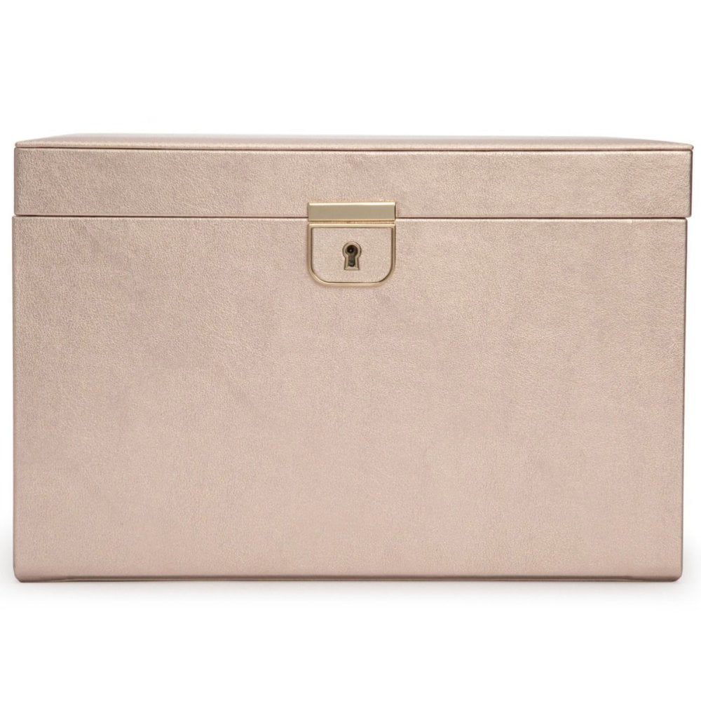 Wolf Palermo Large Jewellery Box Rose Gold