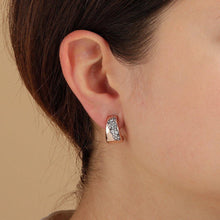 Load image into Gallery viewer, Bronzallure Aurora Earrings Half Circle