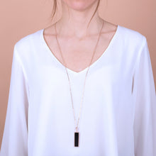 Load image into Gallery viewer, Bronzallure Rectangular Necklace