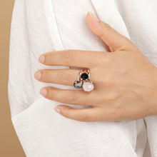 Load image into Gallery viewer, Bronzallure Trilogy Felicia Ring